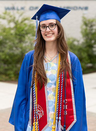 elsa's friends cap and gown